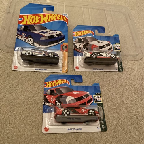 Hot wheels audi quattro 3 - 90, x