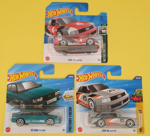 Hot wheels audi quattro bundle - audi,