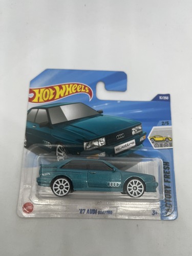 Hot wheels green audi - green,
