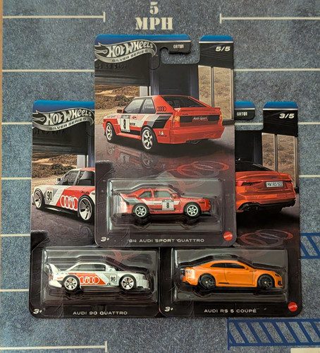 Hot wheels silver series - silver, audi