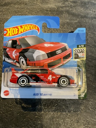 Hot wheels audi quattro - hot, red