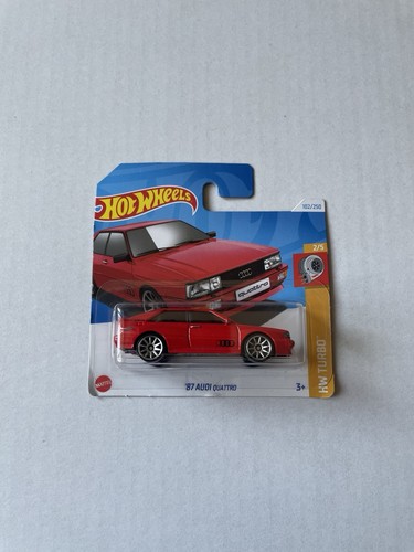 Hot wheels audi - quattro, red